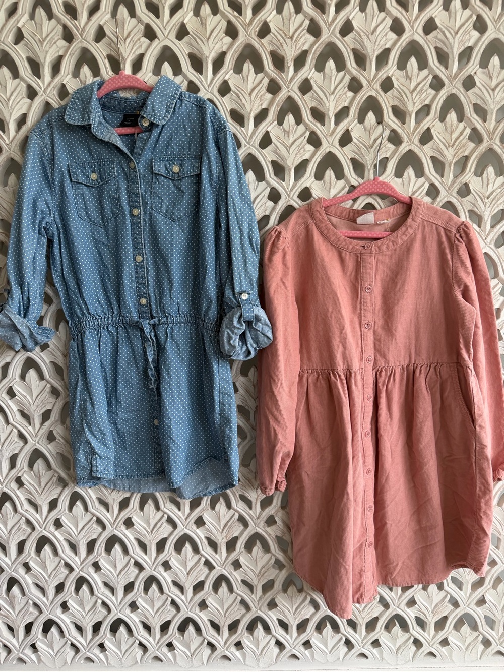 Pair of GAP Fall dresses, girls size S